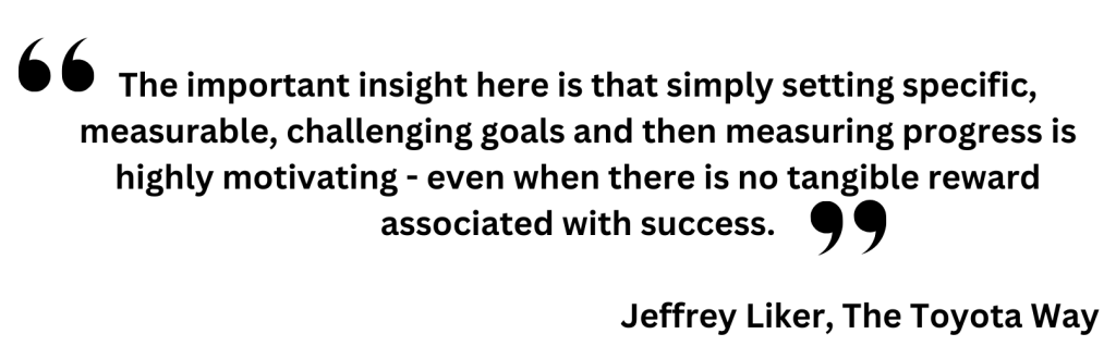 Quote Strategy Alignement objectives motivates people