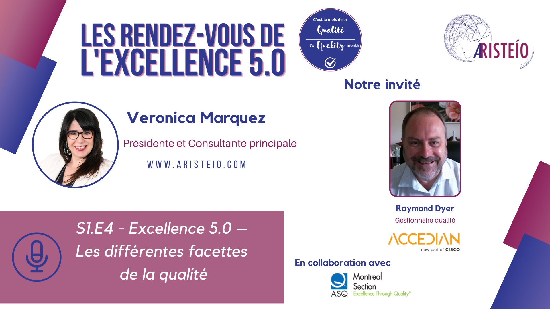 S1.E4 – Excellence 5.0 – Les différentes facettes de la qualité