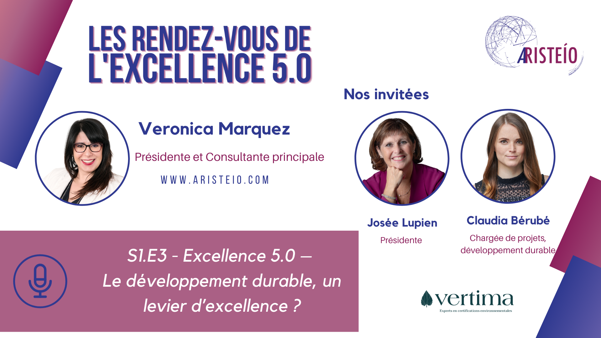 S1.E3 – Excellence 5.0 – Le développement durable, un levier d’excellence ?