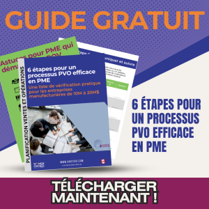 Guide gratuit "6 étapes pour un processus PVO efficace en PME"