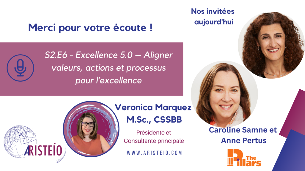 S2.E6 – Excellence 5.0 – Aligner valeurs, actions et processus pour l’excellence