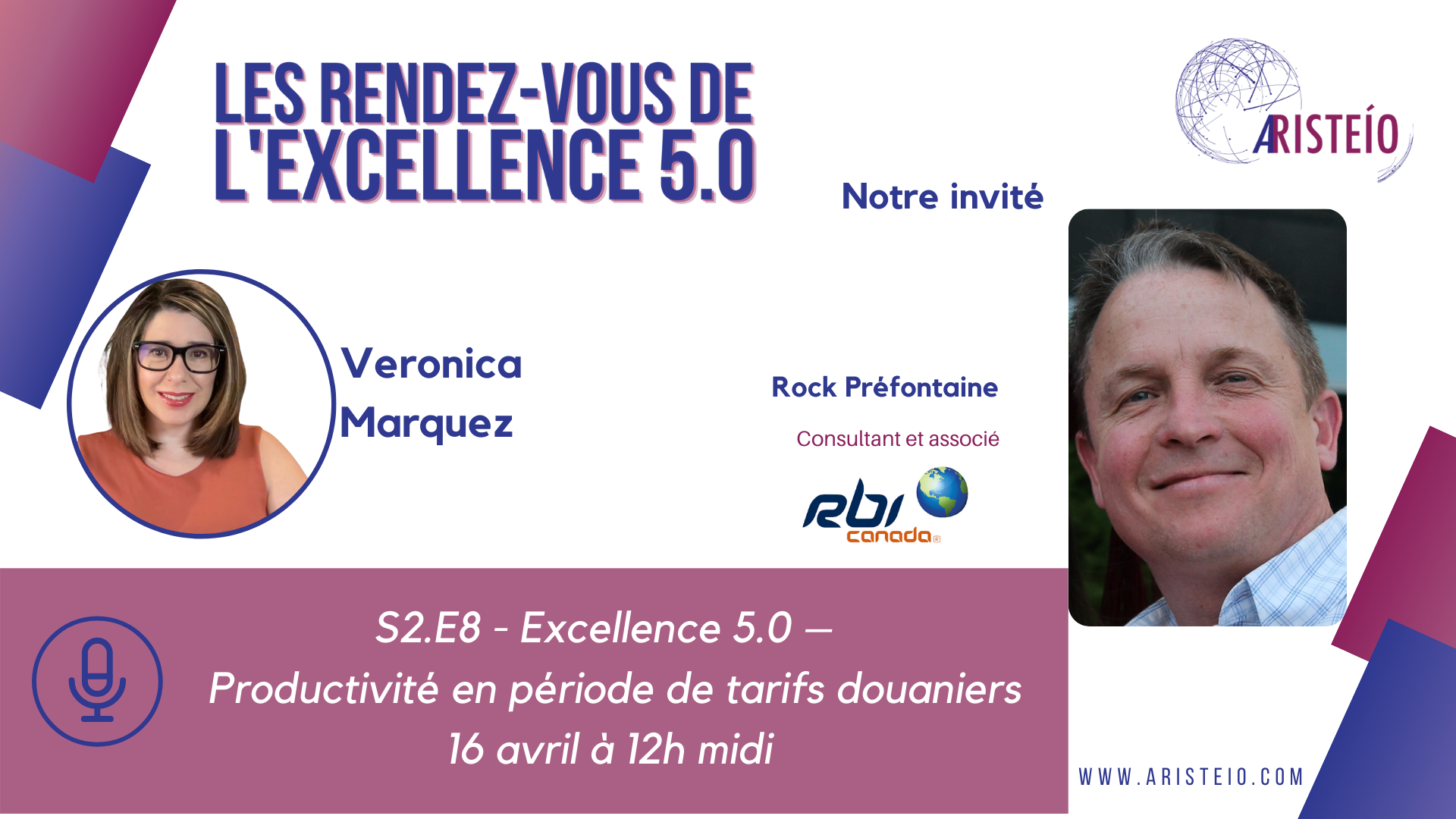 S2.E8 – Excellence 5.0 – Productivité en période de tarifs douaniers