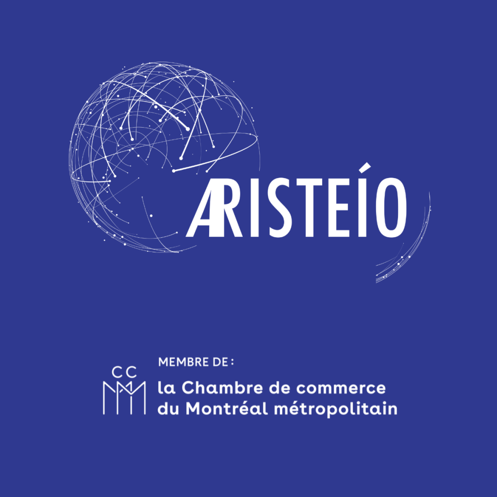 Nous sommes fiers d’annoncer qu’Aristeío est désormais membre de la Chamber of Commerce of Metropolitan Montreal.